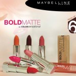 Pack of 6 Bold Matte Maybelline Lipsticks (1)