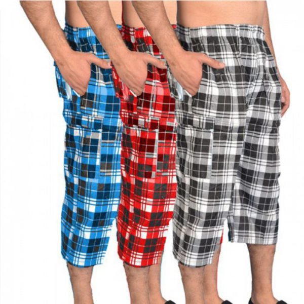 Pack-Of-3-Checkered-Bermuda-Shorts